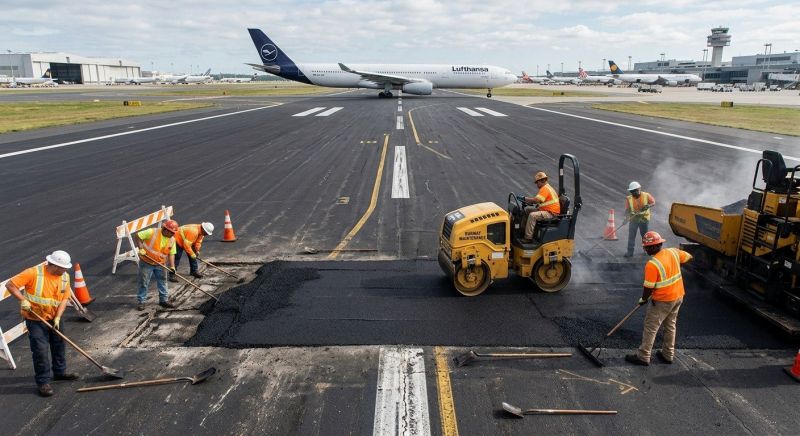 Airport Runway Repair in Bluffton, SC