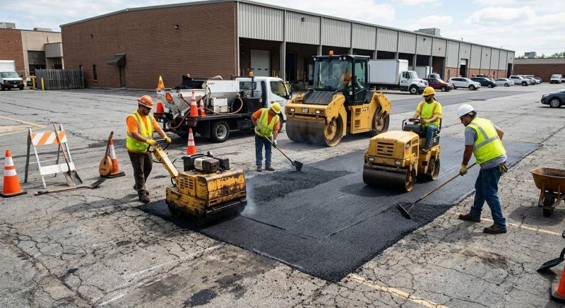 Asphalt Parking Lot Repair in Temecula, CA