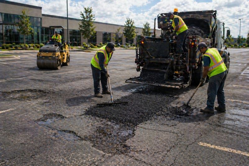 Asphalt Parking Lot Repair in Little Rock, AR