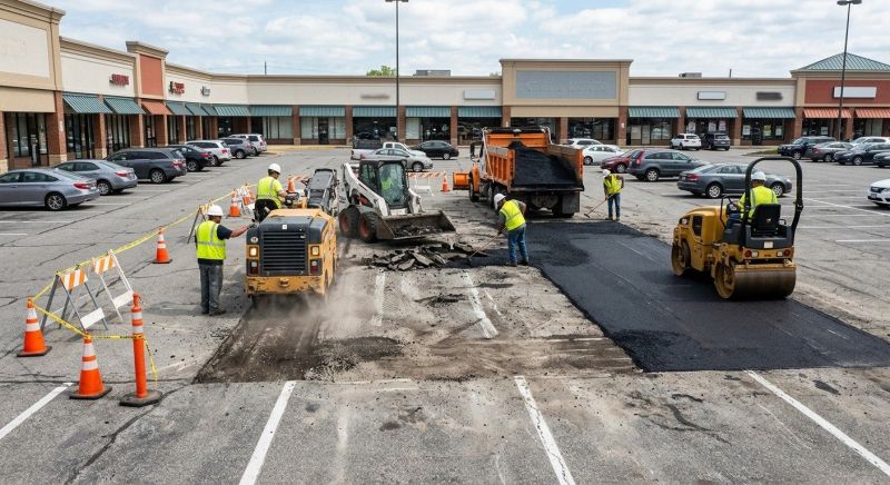 Commercial Asphalt Repair in Bluffton, SC