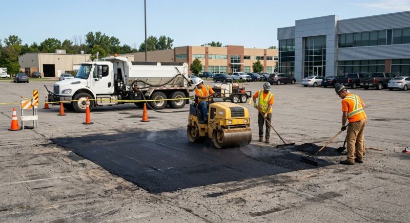 Commercial Asphalt Repair in Savannah, GA
