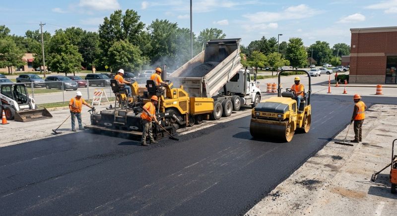 Commercial Asphalt Service in Little Rock, AR