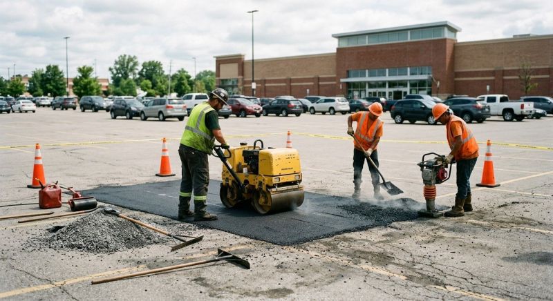 Commercial Pavement Repair in Pasadena, CA
