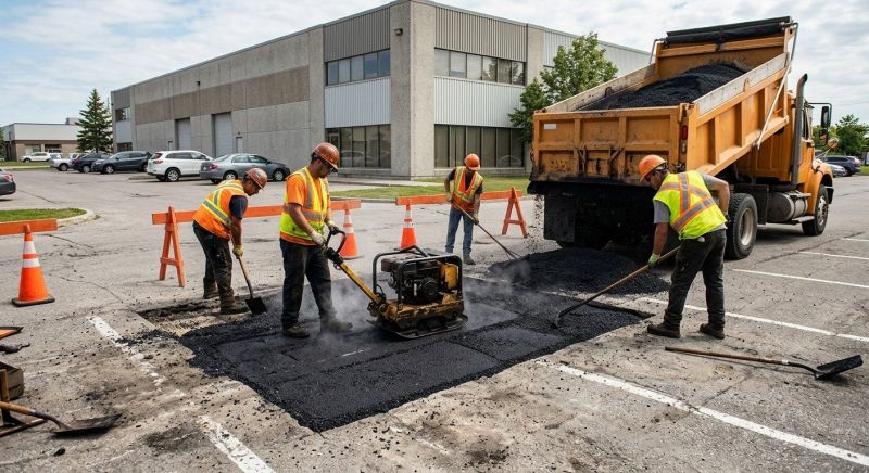 Commercial Paving Repair in Savannah, GA