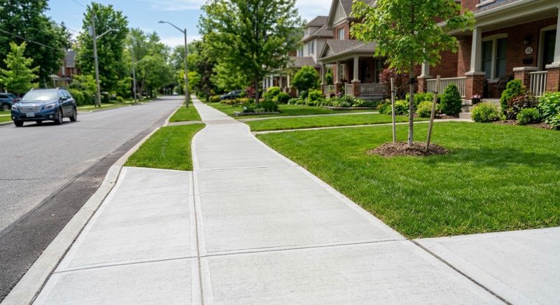 Concrete Sidewalk Construction in Salt Lake City, UT