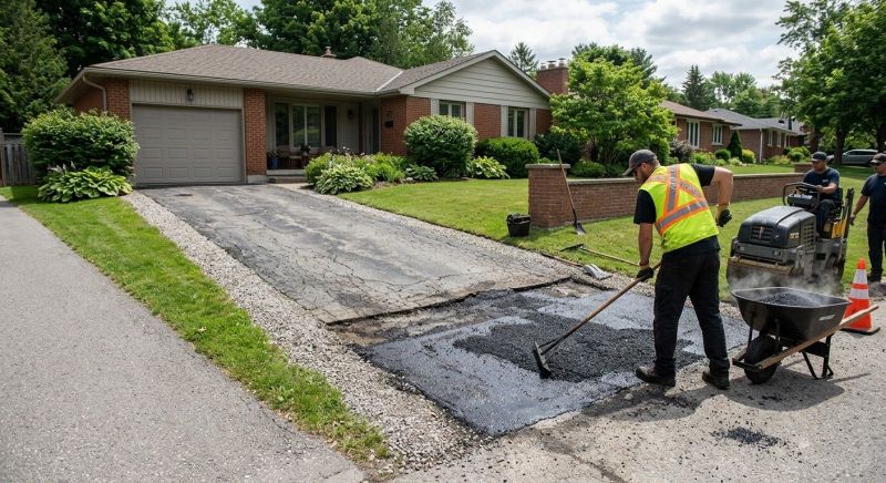 Driveway Asphalt Repair in Little Rock, AR