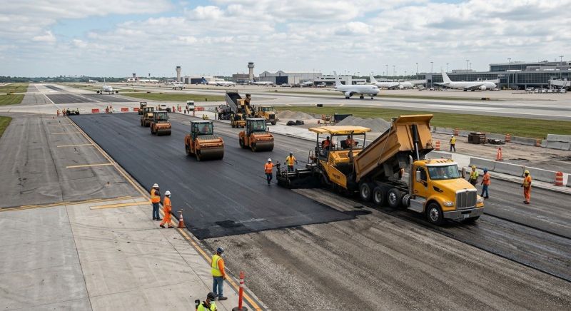 Runway Paving in Little Rock, AR